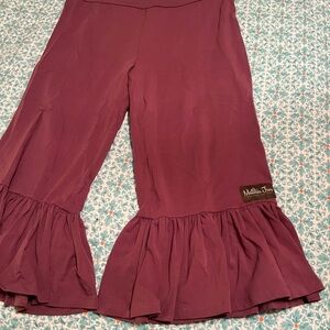 Matilda Jane Purple Ruffled Wide Leg Pants